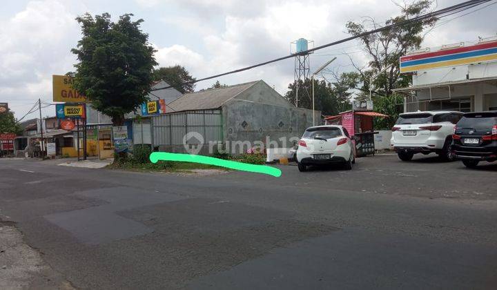 Tanah untuk usaha tepi jalan raya Tajem 1