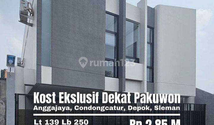 Kost Eksklusif 12 kamar Condong catur 1