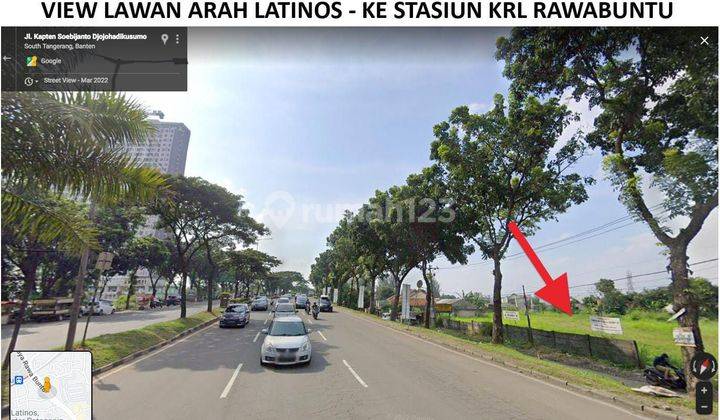 Tanah Di Jl Raya Serpong Rawa Buntu 6400m2  Shm 1