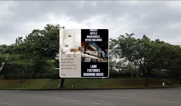 Jual Nego Kavling Perumahan The Icon Bsd City Cluster Ritzone, Shm 