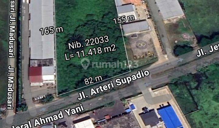 Tanah Tepi Jalan Ahmad Yani 2 Pontianak Kalbar 1