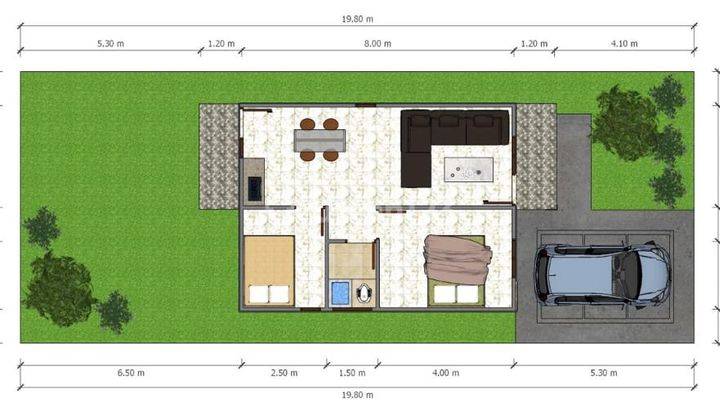 Rumah dan tanah kosong lokasi jalan parit bugis kabupaten kuburaya pontianak 4