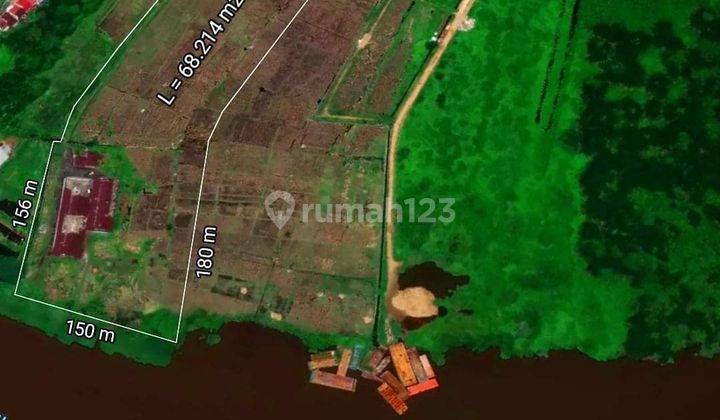 Tanah Tepi Jalan Adisucipto Sampai Tepi Sungai 2