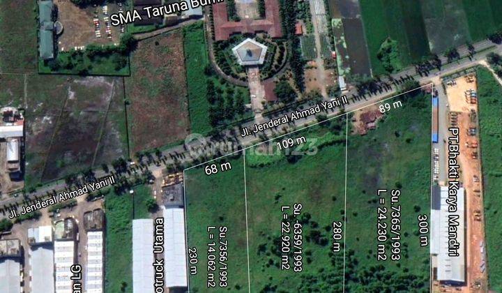 Tanah Tepi Jalan Ahmad Yani 2 6Hektar Pontianak 2