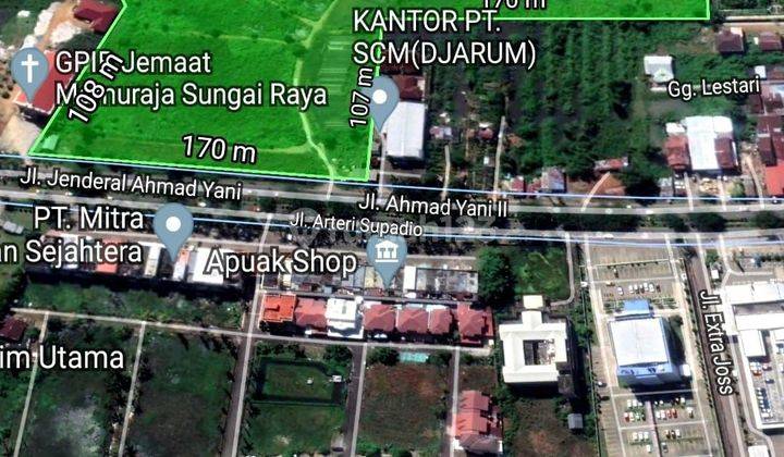 Tanah Strategis Lokasi Ahmad Yani 2 1
