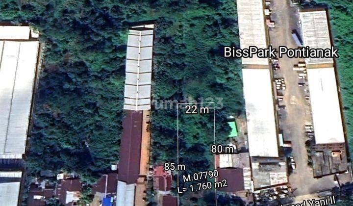 Tanah Lokasi Ahmad Yani 2 dengan Luasan Tanah  1.760mtr 1