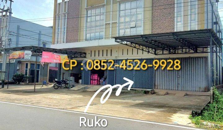 Ruko Jual Jalan Sepakat 2 Ayani Pontianak