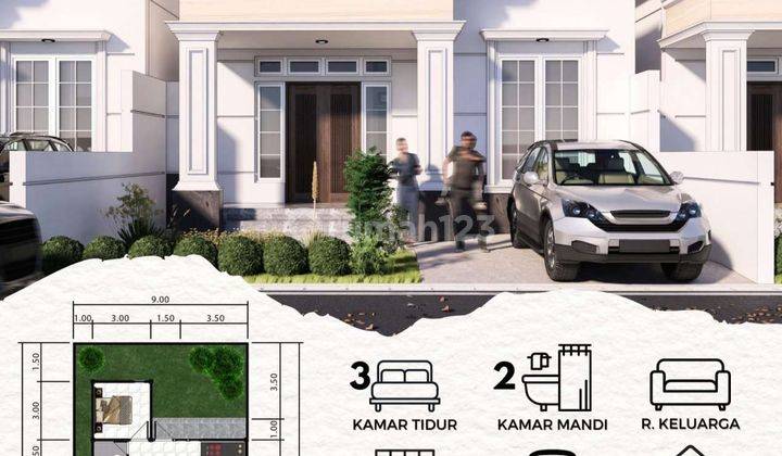 Rumah Baru Lokasi Kota Pontianak Ada 4 Tipe Bangunan 2