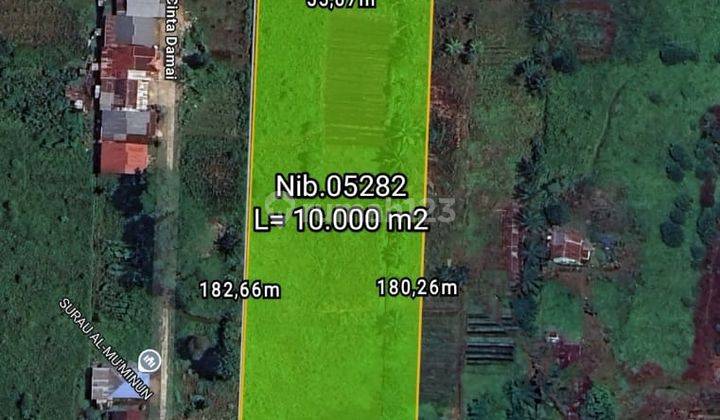 Tanah Tepi Jalan Sungai Raya Dalam Kabupaten Kuburaya
