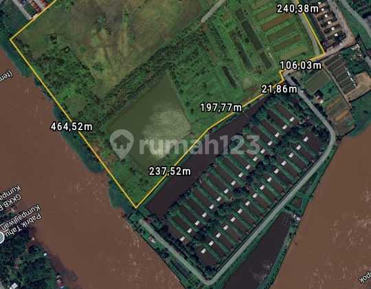 Tanah Luas Sampai Tepian Sungai Kapuas Pontianak Tanah Luas Sampai Tepian Sungai Kapuas Pontianak