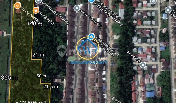 Tanah Tepi Jalan Ujung Pandang 1 Kota Pontianak Tanah Tepi Jalan Ujung Pandang 1 Kota Pontianak