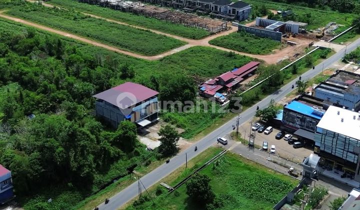 Tanah Tepi Jalan Parit Haji Husin 2 Kota Pontianak