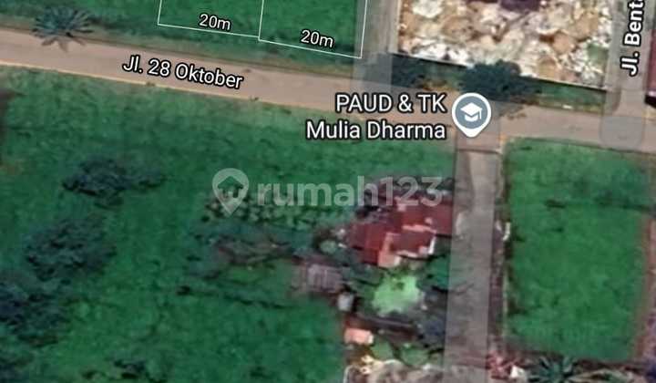 Tanah Tepi Jalan 28 Oktober Kota Pontianak Tanah Tepi Jalan 28 Oktober Kota Pontianak