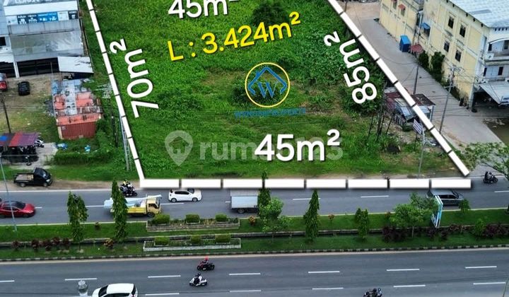 Land for Rent on the Side of Supadio Arterial Road, Kuburaya, Pontianak Land for Rent on the Side of Supadio Arterial Road, Kuburaya, Pontianak