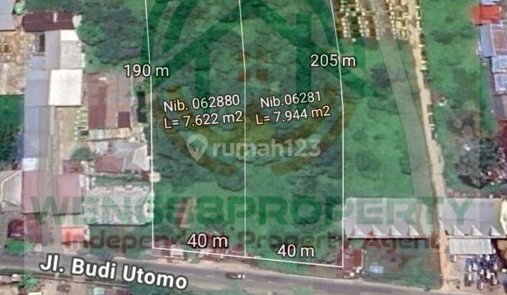 Tanah Tepi Jalan Budi Utomo Kota Pontianak 2