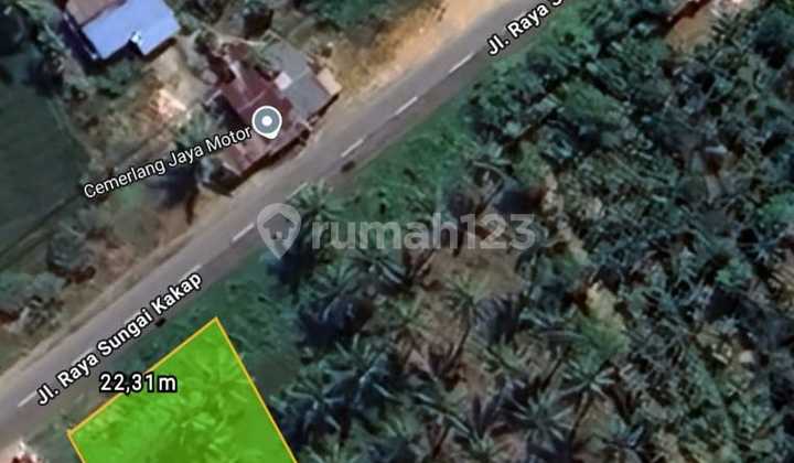 Tanah Tepi Jalan Pal Kabupaten Kuburaya Pontianak Tanah Tepi Jalan Pal Kabupaten Kuburaya Pontianak