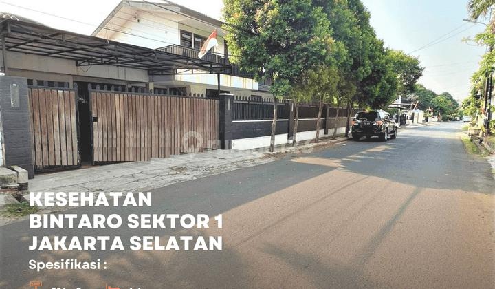 Rumah Siap Huni di Jl. Kesehatan, Bintaro, Jaksel 1