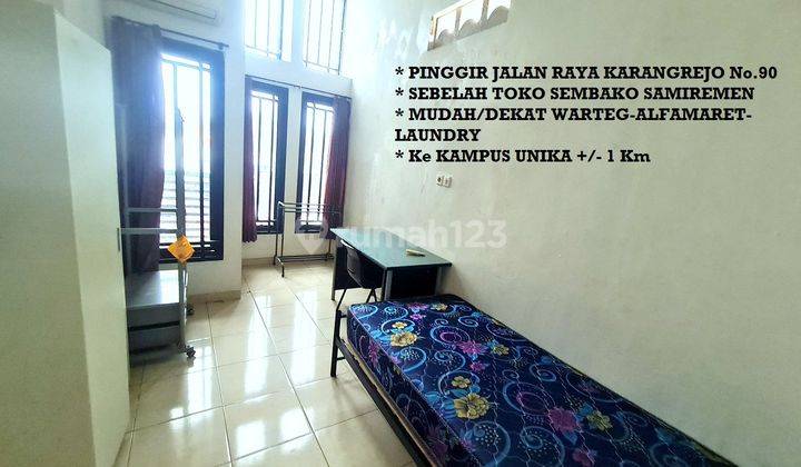 Kos Cowok Unika Raya Karangrejo 1km Dr Unika Sebelah Samiremen 1