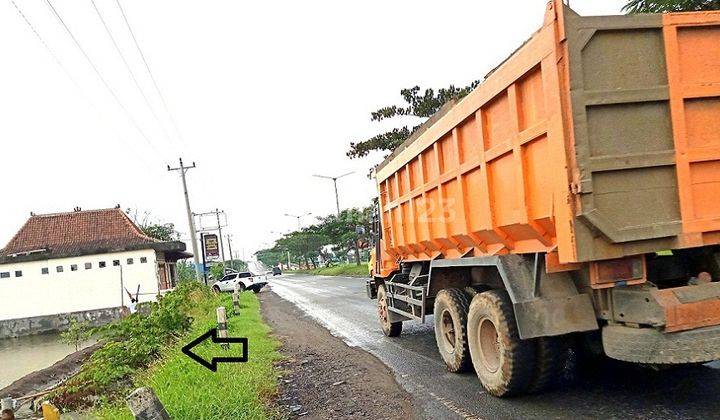 Tanah Pinggir Jalan Raya Pantura Semarang Kendal Dekat Kik Kendal 2