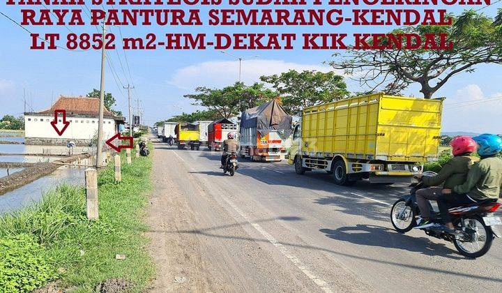 Tanah Zona Industri Ada Ijin Pengeringan Raya Pantura Kendal Dekat Kik Kendal 1