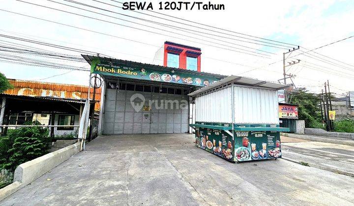 Gudang/Tempat Usaha Pinggir jalan besar Majapahit/Brigjen Sudiarto siap pakai 2