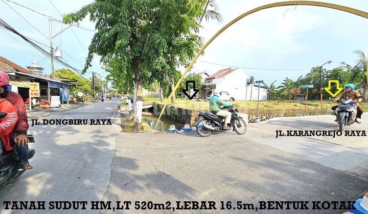 Tanah HM Raya Dongbiru sebelah kantor Kecamatan Genuk- Dekat dengan RS Sultan Agung-UNISULA-Cocok untuk USAHA 1