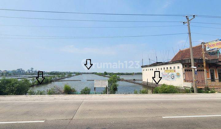 Tanah Zona Industri ada ijin Pengeringan-Raya Lingkar Arteri Pantura Kendal Kaliwungu dekat KIK Kendal 2