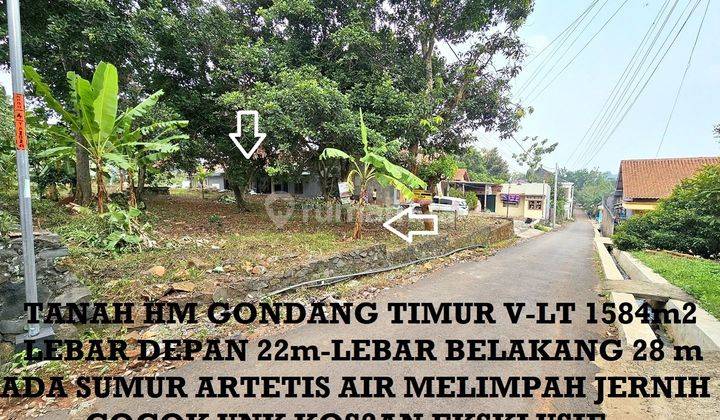 Tanah Siap Bangun Gondang Timur Tembalang Dekat Kampus2 Undip Semarang