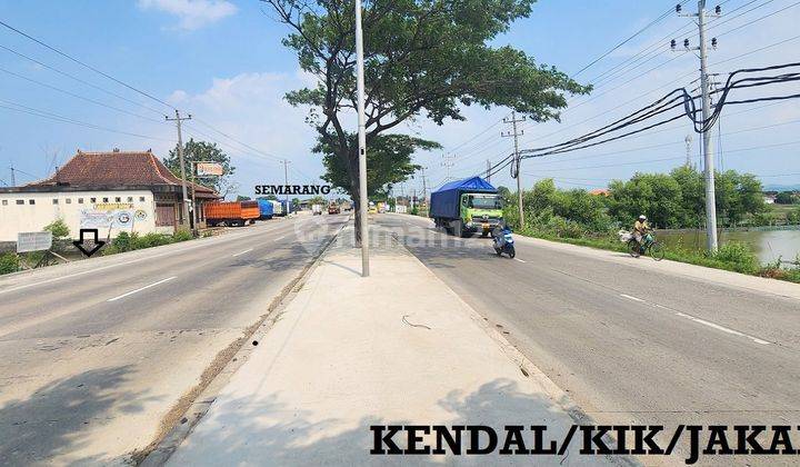 Tanah Zona Industri,ada Ijin Pengeringan Raya Pantura Kendal Semarang 2