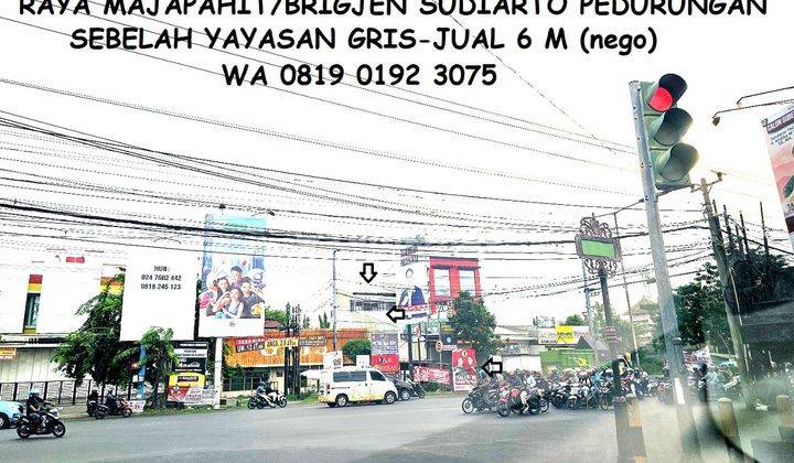 Gudang/Tempat Usaha Pinggir jalan besar Majapahit/Brigjen Sudiarto siap pakai 1