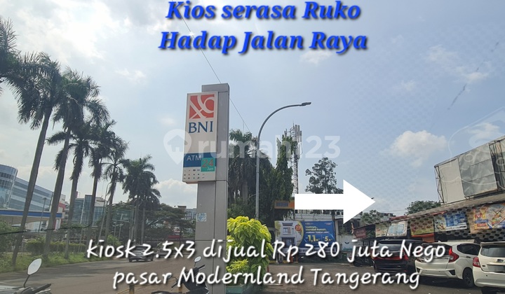 Kios Pasar Modernland Tangerang Hadap Jalan Raya Serasa Punya Ruko Kios Pasar Modernland Tangerang Hadap Jalan Raya Serasa Punya Ruko