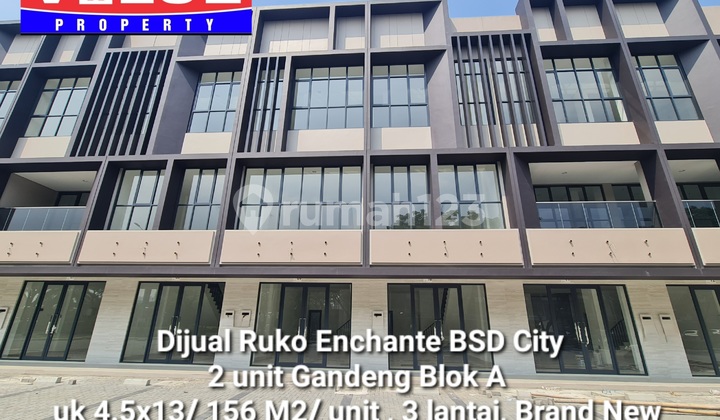Ruko Baru Bagus Jalan Raya Bsd City Tangerang