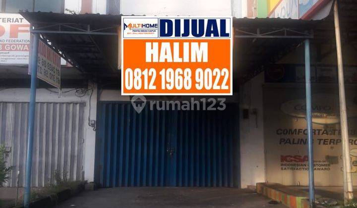 Dijual Cepat !! Ruko 2 Lantai, uk.5x25, di Area Perdagangan Gowa, Tepat di depan Bala Lompoa 1
