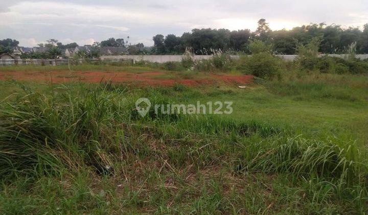 Dijual Cepat ( BU ) Tanah/Kavling, luas 6.575meter, SHM, jalan masuk lebar, di Kp.Waru Parung, Bogor, bisa untuk Cluster kecil 2