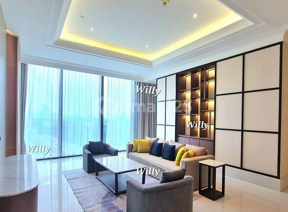 Siap Huni Fully Furnished St Regis 3 BR Tipe Langka Favorit Bagus Apartement 1