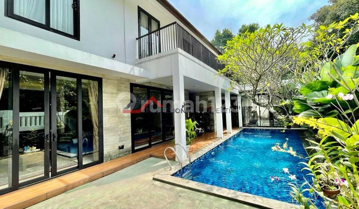 Rumah Desain Tropis Modern Komplek Premium Kemang Jakarta Selatan Rumah Desain Tropis Modern Komplek Premium Kemang Jakarta Selatan