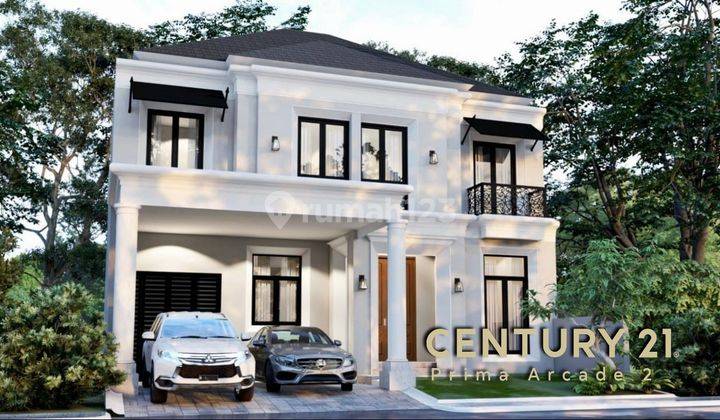 Jual Rumah Mewah American Classic Siap Huni Di Sektor 9 Bintaro 1