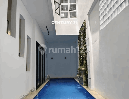 Semi-Furnished House Ready to Live In with Swimming Pool in Bintaro Gb 17803 Semi-Furnished House Ready to Live In with Swimming Pool in Bintaro Gb 17803