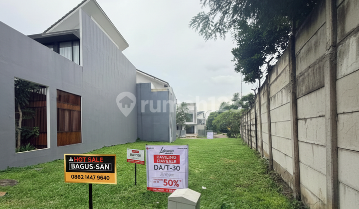 Jual Cepat Kavling Pojok LT 155 M2 Discovery Aluvia Bintaro