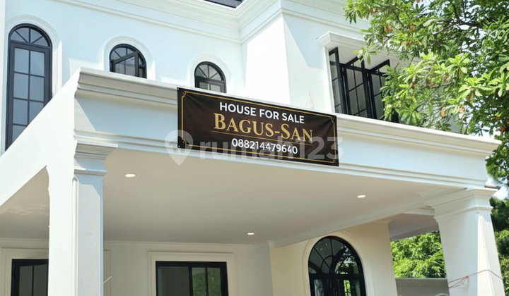 Rumah Hook Baru American Classic Ada Kolam Renang Dpn Taman Bintaro Sektor 9