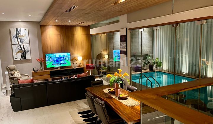 For Sale Semi Furnished 3 Story Luxury House In Puri Bintaro LR16136 2