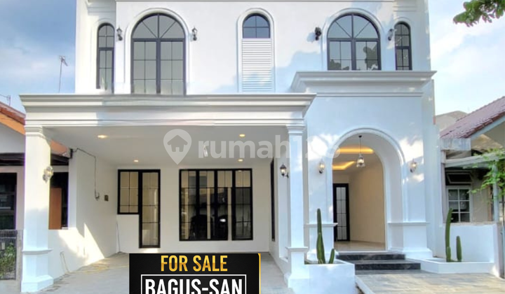 Dijual Rumah Brand New American Style Cluster Bintaro Sektor 9