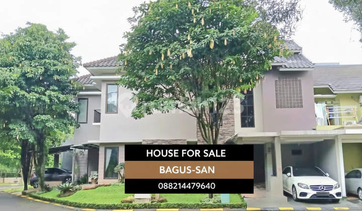 Rumah Dijual di Bintaro Jaya Sektor 9 Siap Huni Luas 189 M2