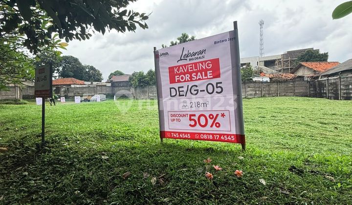 Hot Sale!! Promo Kavling LT 218 M2 At Discovery Bintaro Sektor 9