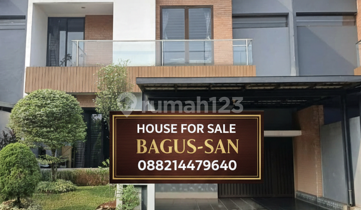 Beautiful 2-Storey Ready-to-Occupy House in Discovery Bintaro Jaya Sector 9