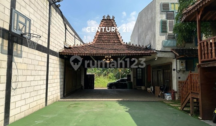 For Sale Aesthetic Tropical House with Swimming Pool in Parigi Bintaro