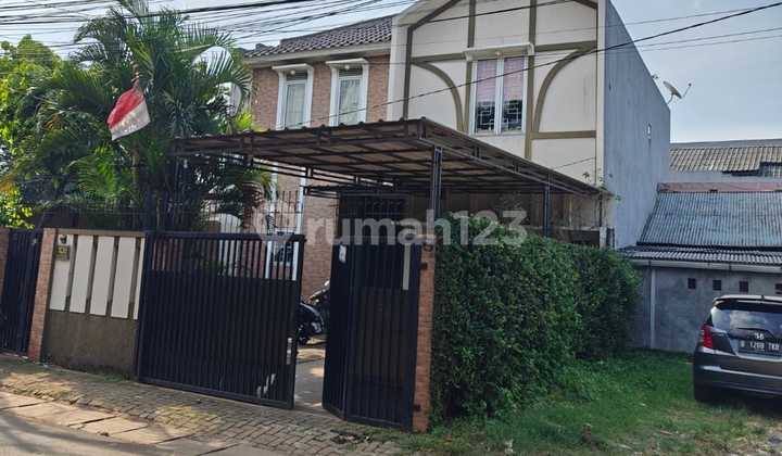 Rumah Siap Huni 2 LT Pinggir jalan Setu Raya Dekat Sekolah Mentari Bintaro
