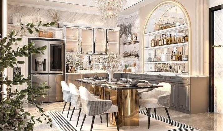 Rumah Baru American Classic Ada Swim Pool Pondok Pinang Jaksel 2