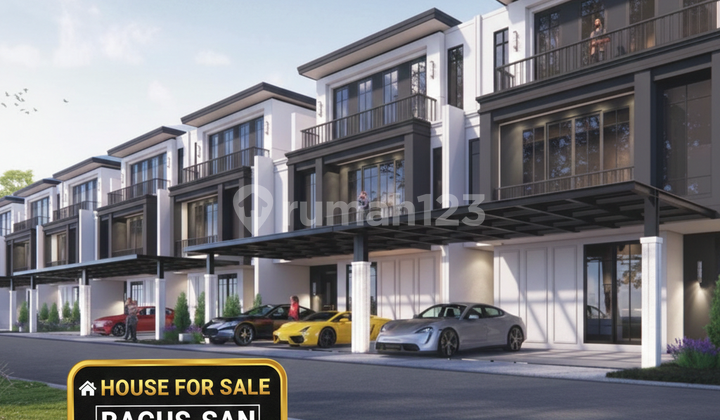 Pre Sale! Rumah Brand New Premium 3Lt Naraya Dharmawangsa Bintaro