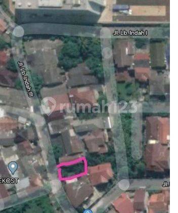 Tanah Kavling di Perum Lebak Lestari Lebak Bulus Dekat Mrt 2